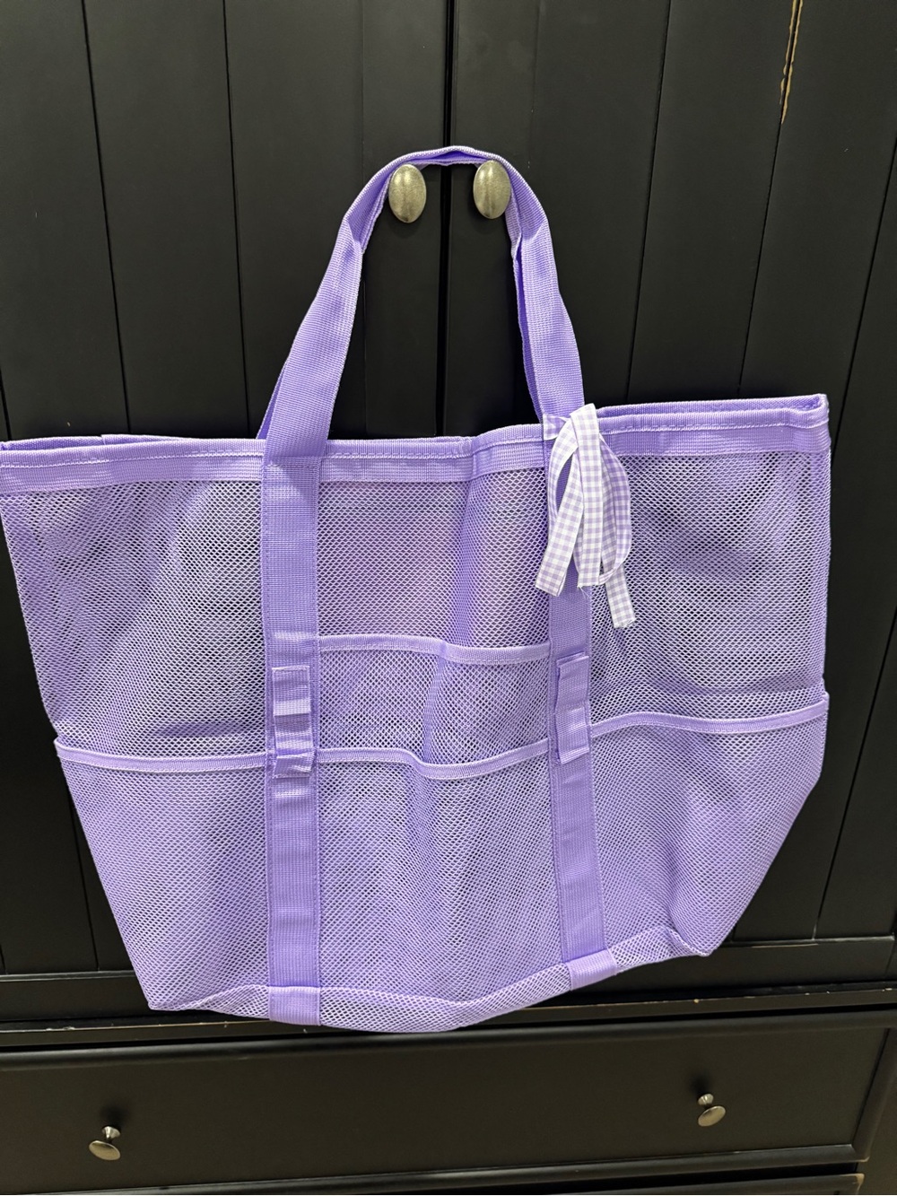 Lavender Mesh Tote Bag NEW